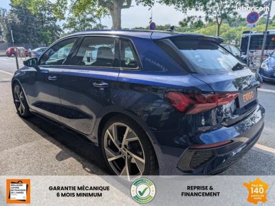 Audi A3 Sportback IV 35 TFSI 150CH MILD HYBRID S line tronic 7 MATRIX LED CUIR GRIS ORIGINE F   - 2