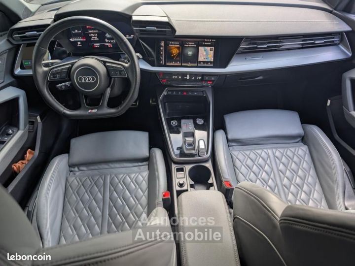 Audi A3 Sportback IV 35 TFSI 150CH MILD HYBRID S line tronic 7 MATRIX LED CUIR GRIS ORIGINE F - 3