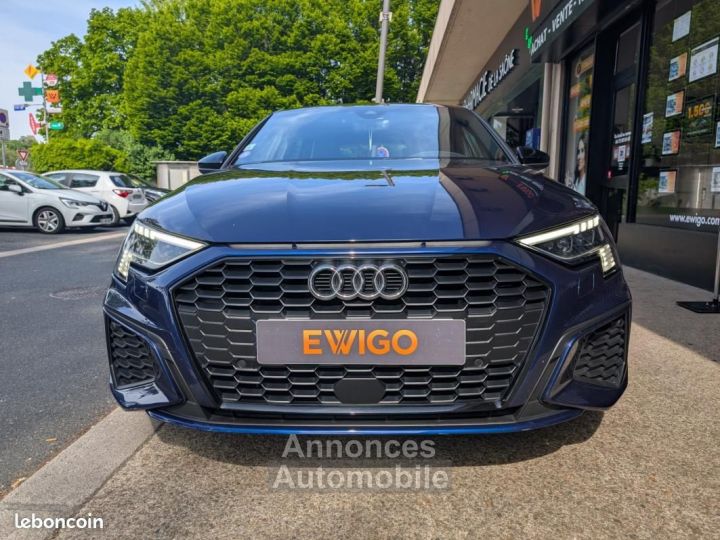 Audi A3 Sportback IV 35 TFSI 150CH MILD HYBRID S line tronic 7 MATRIX LED CUIR GRIS ORIGINE F - 4