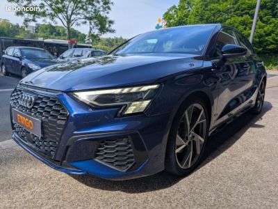 Audi A3 Sportback IV 35 TFSI 150CH MILD HYBRID S line tronic 7 MATRIX LED CUIR GRIS ORIGINE F   - 5