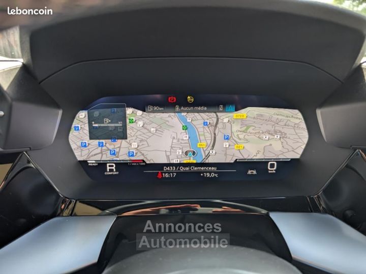 Audi A3 Sportback IV 35 TFSI 150CH MILD HYBRID S line tronic 7 MATRIX LED CUIR GRIS ORIGINE F - 19