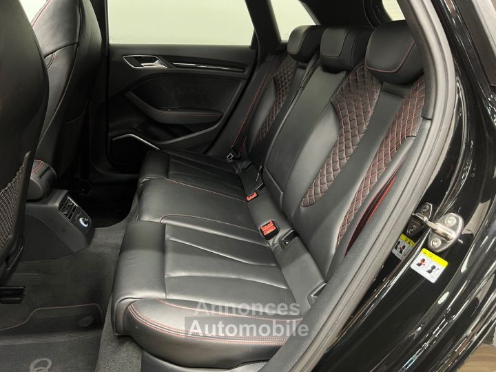 Audi RS3 Sportback 25 TFSI 400 ch DAZA / Matrix LED / Bang & Olufsen / TO / Caméra / Origine France - 12