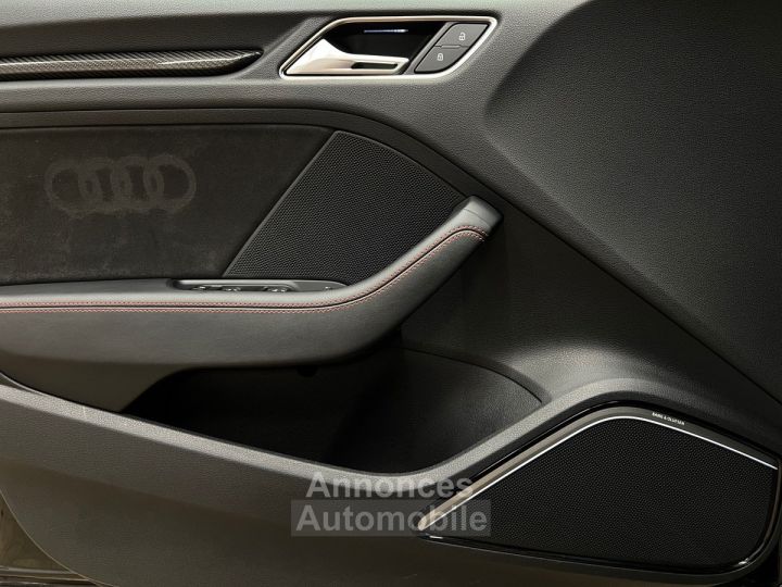 Audi RS3 Sportback 25 TFSI 400 ch DAZA / Matrix LED / Bang & Olufsen / TO / Caméra / Origine France - 13
