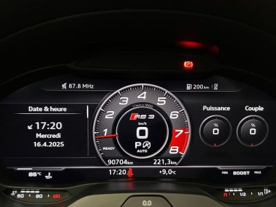 Audi RS3 Sportback 25 TFSI 400 ch DAZA / Matrix LED / Bang & Olufsen / TO / Caméra / Origine France   - 19