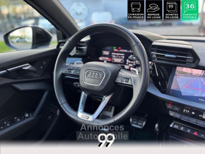 Audi RS3 Berline Quattro 25 TFSI 400 8Y BERLINE PHASE 1 Toit ouvrant LIVRAISON/REPRISE/LOA/CREDIT - 16