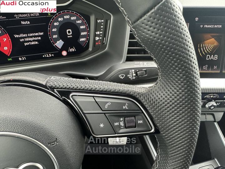 Audi A1 Sportback 30 TFSI 116 ch S tronic 7 S Line - 18