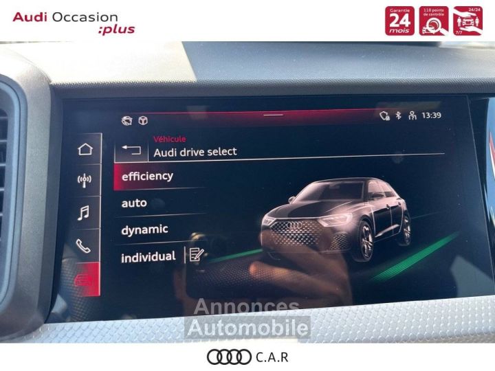 Audi A1 Sportback 30 TFSI 116 ch S tronic 7 S Line - 17