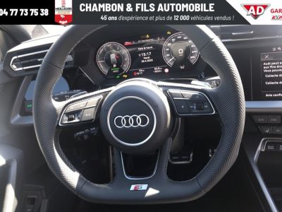 Audi A3 Sportback NOUVELLE 45 TFSI E HYBRIDE RECHARGEABLE 272 S tronic 6 S line   - 12