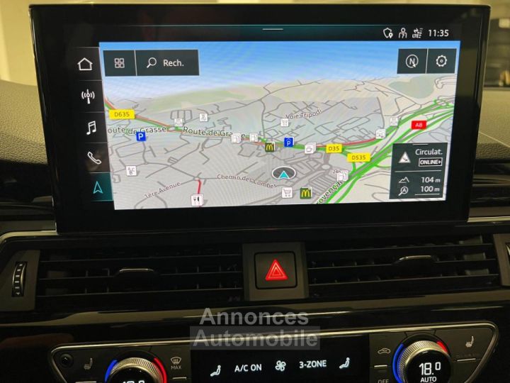Audi A5 Sportback 40 TDI 204ch S-tronic Avus pack S-line - 59000Km - Toit ouvrant - 16