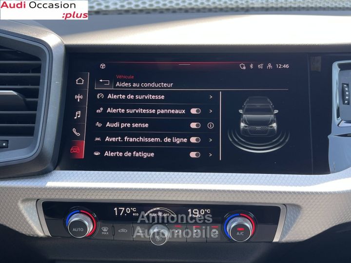 Audi A1 Sportback 35 TFSI 150 ch S tronic 7 S Line - 18