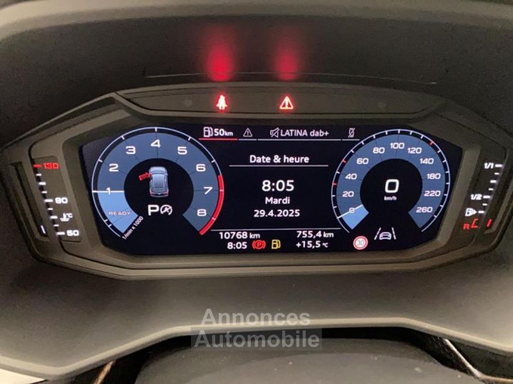 Audi A1 Sportback 25 TFSI 95 ch S tronic 7 Advanced - 9