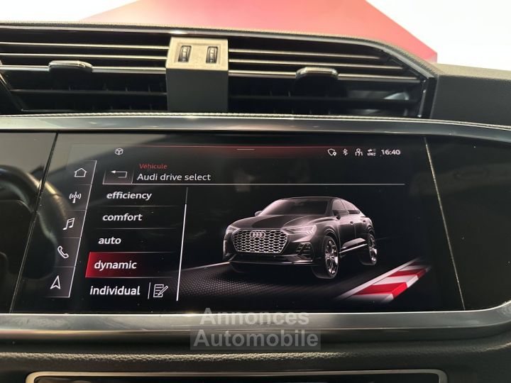 Audi Q3 Sportback 35 TFSI 150 ch S tronic 7 S line - 27