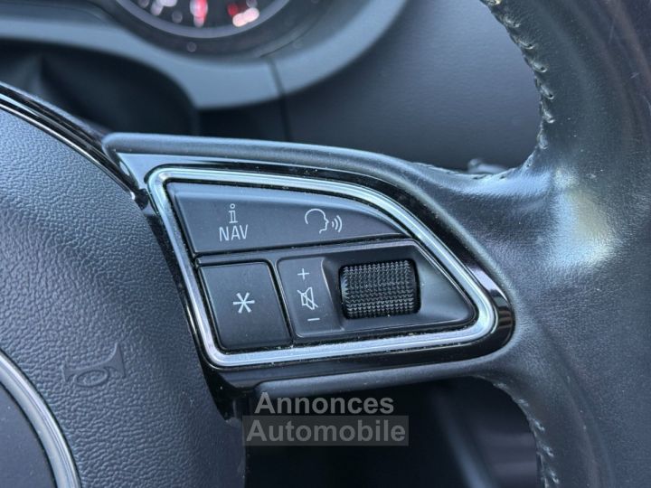 Audi A3 berline 20 tdi 150 s line tronic 6 avec toit ouvrant ges chauffants radar avant re gps - 16