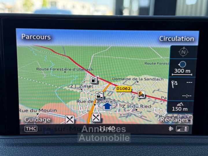 Audi A3 berline 20 tdi 150 s line tronic 6 avec toit ouvrant ges chauffants radar avant re gps - 24