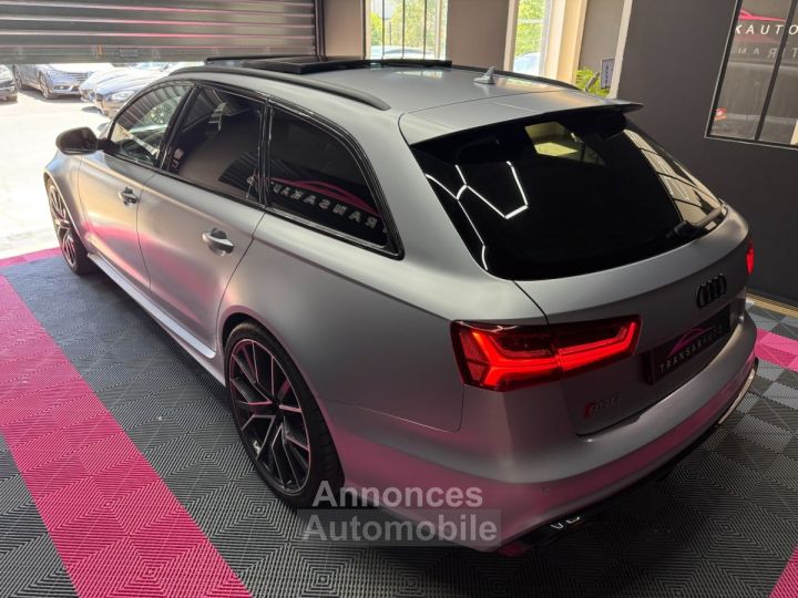 Audi RS6 AVANT Performance V8 40 TFSI 605cv Quattro Tiptronic 8 / LIGNE AKRA D'ORIGINE / SUIVIE COMPLET - 5
