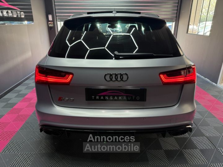 Audi RS6 AVANT Performance V8 40 TFSI 605cv Quattro Tiptronic 8 / LIGNE AKRA D'ORIGINE / SUIVIE COMPLET - 6
