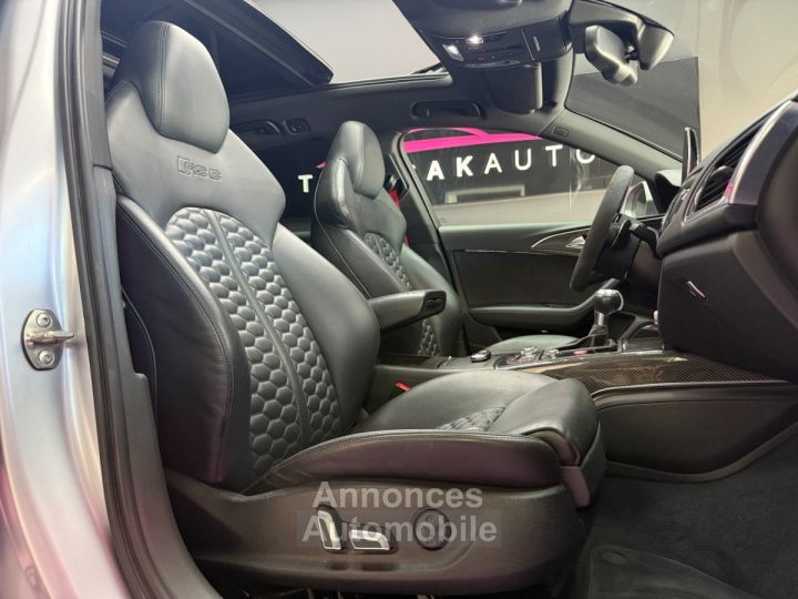 Audi RS6 AVANT Performance V8 40 TFSI 605cv Quattro Tiptronic 8 / LIGNE AKRA D'ORIGINE / SUIVIE COMPLET - 14