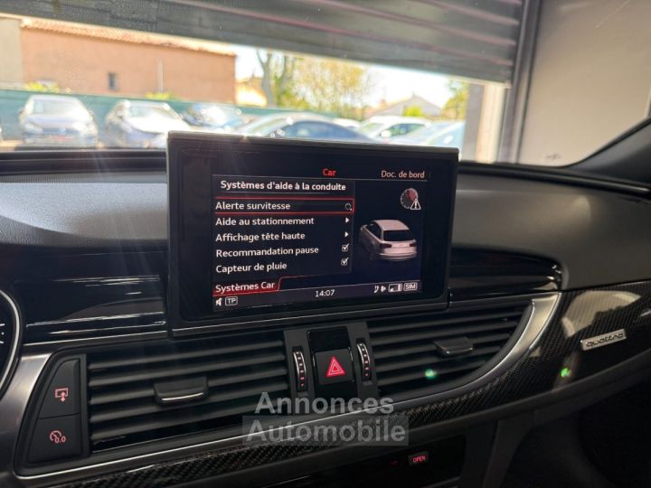 Audi RS6 AVANT Performance V8 40 TFSI 605cv Quattro Tiptronic 8 / LIGNE AKRA D'ORIGINE / SUIVIE COMPLET - 24