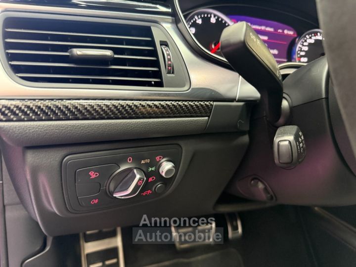 Audi RS6 AVANT Performance V8 40 TFSI 605cv Quattro Tiptronic 8 / LIGNE AKRA D'ORIGINE / SUIVIE COMPLET - 26