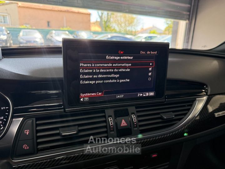 Audi RS6 AVANT Performance V8 40 TFSI 605cv Quattro Tiptronic 8 / LIGNE AKRA D'ORIGINE / SUIVIE COMPLET - 27