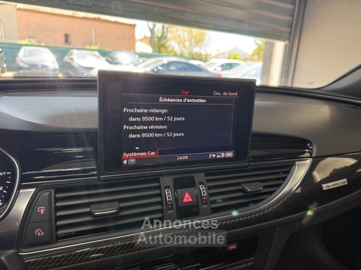 Audi RS6 AVANT Performance V8 40 TFSI 605cv Quattro Tiptronic 8 / LIGNE AKRA D'ORIGINE / SUIVIE COMPLET - 28