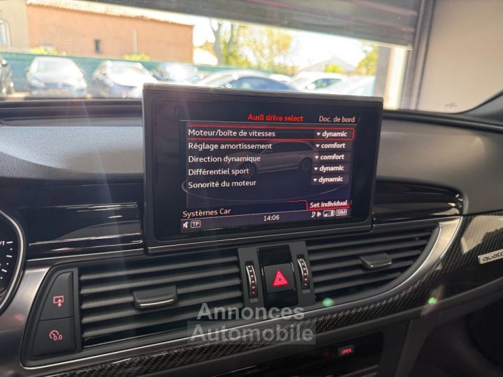 Audi RS6 AVANT Performance V8 40 TFSI 605cv Quattro Tiptronic 8 / LIGNE AKRA D'ORIGINE / SUIVIE COMPLET - 29