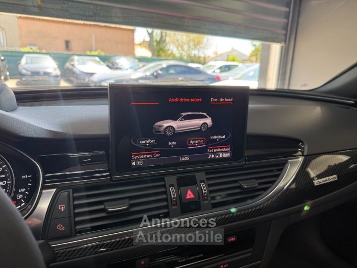 Audi RS6 AVANT Performance V8 40 TFSI 605cv Quattro Tiptronic 8 / LIGNE AKRA D'ORIGINE / SUIVIE COMPLET - 31