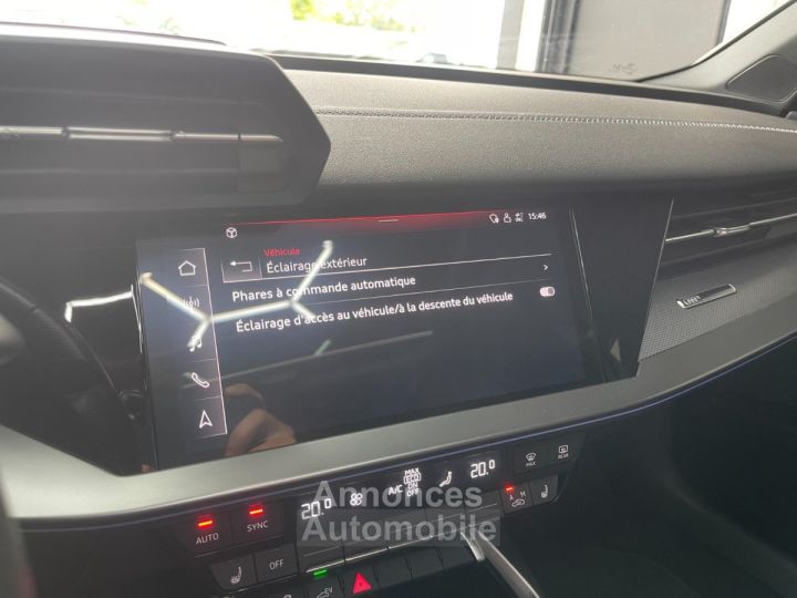 Audi A3 Sportback 45 TFSIe 245 S tronic 6 Competition / MATRIX LED / TOIT OUVRANT - 21