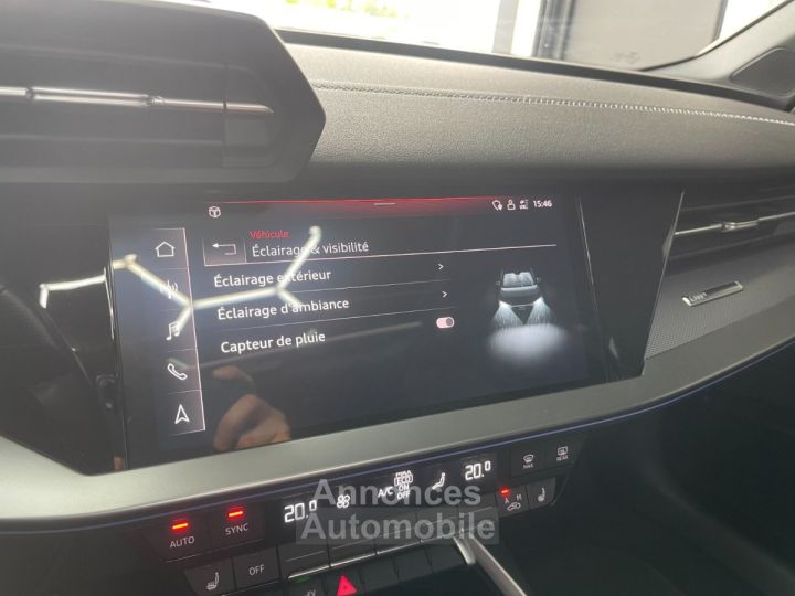 Audi A3 Sportback 45 TFSIe 245 S tronic 6 Competition / MATRIX LED / TOIT OUVRANT - 22