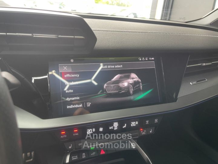Audi A3 Sportback 45 TFSIe 245 S tronic 6 Competition / MATRIX LED / TOIT OUVRANT - 23