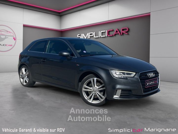 Audi A3 20 TFSI 190 S tronic 7 Quattro S Line CARPLAY-CAMERA DE RECUL-GARANTIE 12 MOIS - 1