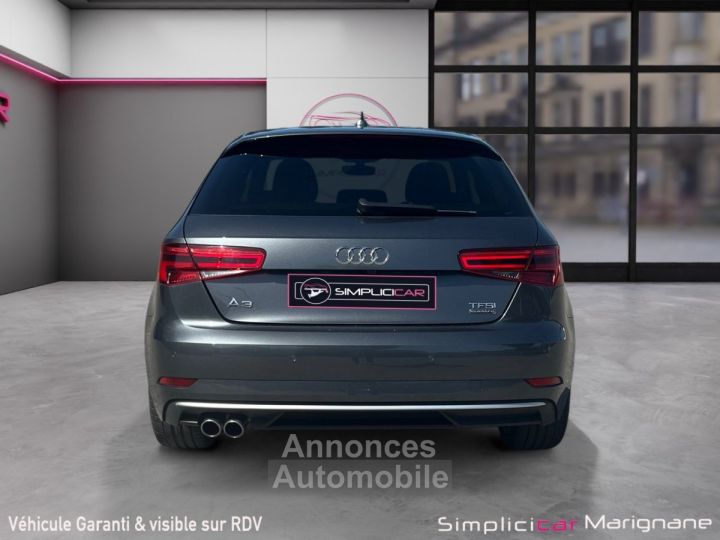 Audi A3 20 TFSI 190 S tronic 7 Quattro S Line CARPLAY-CAMERA DE RECUL-GARANTIE 12 MOIS - 5