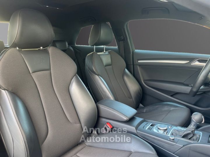 Audi A3 20 TFSI 190 S tronic 7 Quattro S Line CARPLAY-CAMERA DE RECUL-GARANTIE 12 MOIS - 10