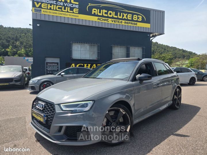 Audi RS3 sportback daza 400 cv gris Nardo garantie - 1