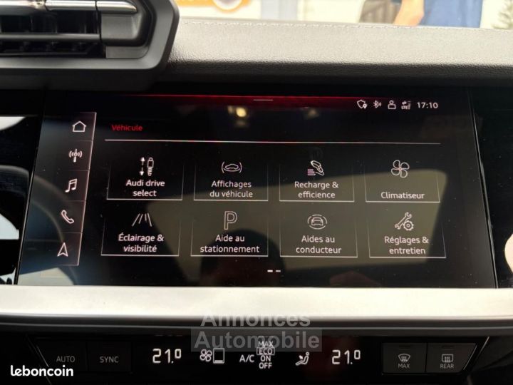 Audi A3 Sportback 40 TFSIE 204CH S line HYBRID TOIT OUVRANT- BANG OLUFSEN - 19
