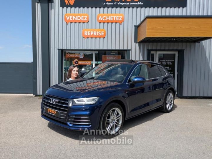 Audi Q5 20 55 TFSIE 367H 250ch HYBRID PHEV BLACK LINE QUATTRO BVA - 1