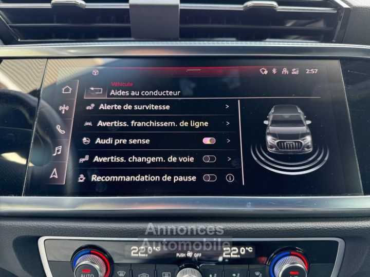 Audi Q3 45 TFSIe 245 ch S tronic 6 S line - 52