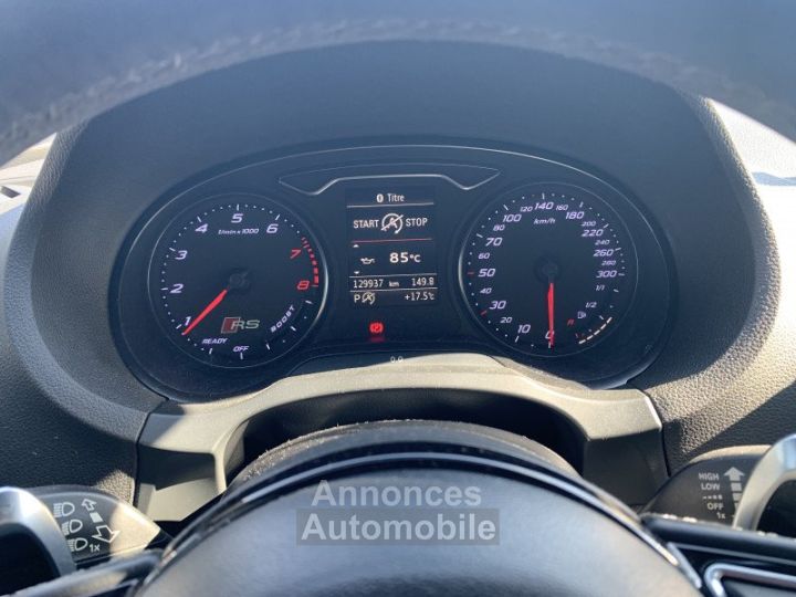 Audi RS3 SPORTBACK 25 TFSI 367CH QUATTRO S TRONIC 7 - 18
