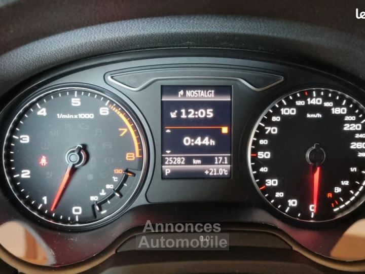 Audi A3 BERLINE 14 TFSI COD 140 AMBITION LUXE S-TRONIC BVA %2B PHARE LED ENTRETIEN FULL - 12