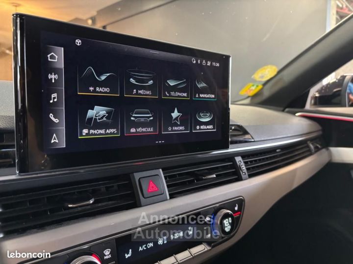 Audi A4 Avant 20 35 TDI 165 HYBRID MHEV S line S-TRONIC BVA+TOIT OUVRANT - 11