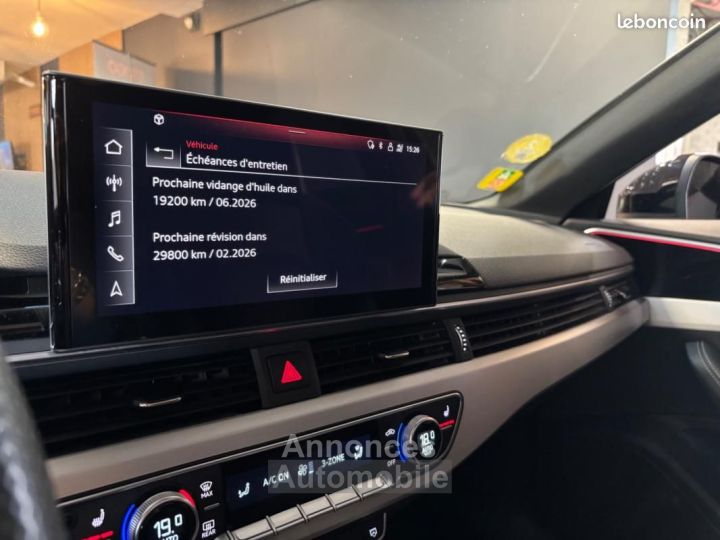 Audi A4 Avant 20 35 TDI 165 HYBRID MHEV S line S-TRONIC BVA+TOIT OUVRANT - 12