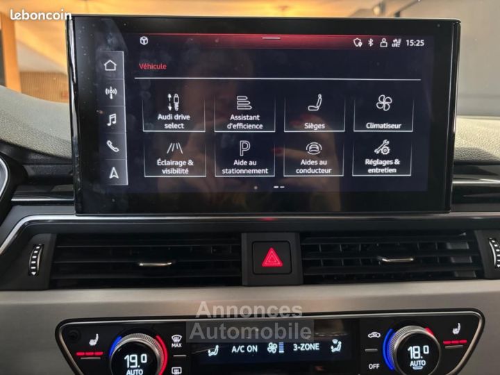 Audi A4 Avant 20 35 TDI 165 HYBRID MHEV S line S-TRONIC BVA+TOIT OUVRANT - 15