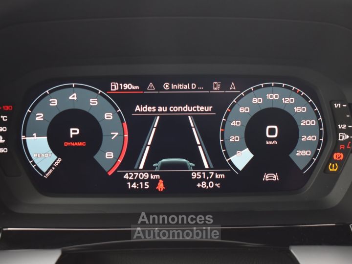 Audi A3 BERLINE 35 TFSI 150CH MILD HYBRID BUSINESS LINE S TRONIC 7 - 8