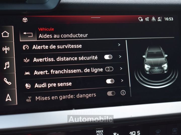 Audi A3 Sportback 30 TFSI 110CH MILD HYBRID DESIGN LUXE S TRONIC 7 - 32
