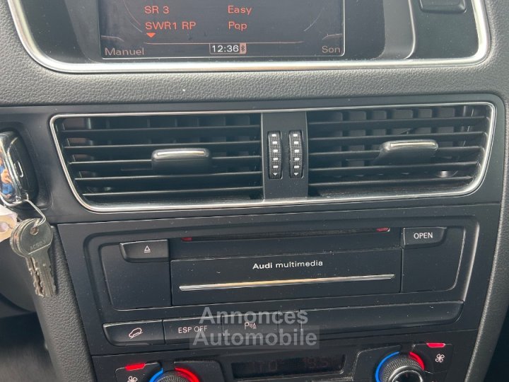 Audi Q5 20 TDI 170 Avus quattro S-tronic CUIR XENONS GPS - 11