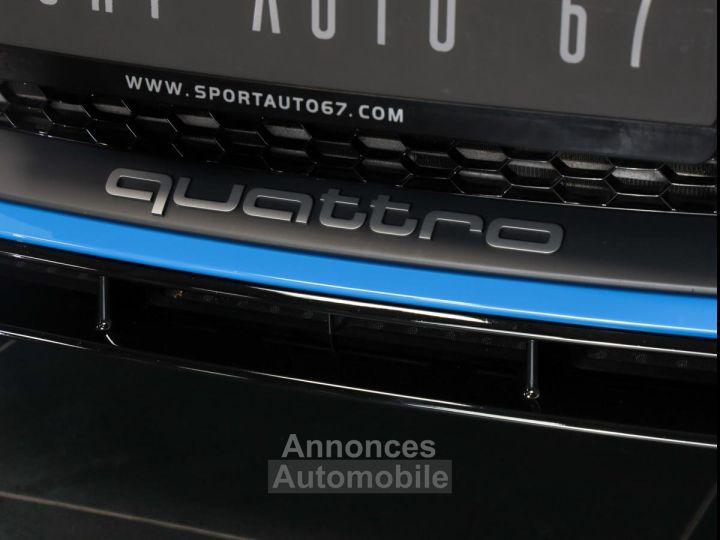 Audi TT RS QUATTRO ROADSTER 5 cylindres 25 L 20S TURBO - 22