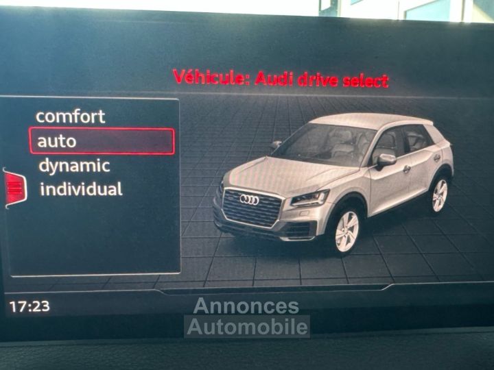 Audi Q2 S Line 30 TDi 116 ch S tronic 7 - Toit ouvrant - Volant méplat - Radar AV AR - 23