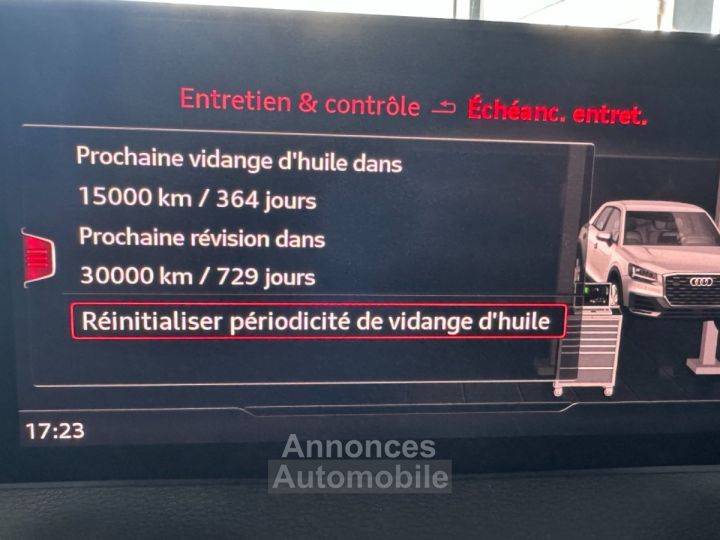 Audi Q2 S Line 30 TDi 116 ch S tronic 7 - Toit ouvrant - Volant méplat - Radar AV AR - 24