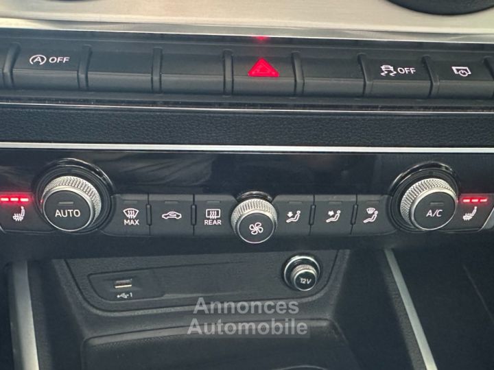 Audi Q2 S Line 30 TDi 116 ch S tronic 7 - Toit ouvrant - Volant méplat - Radar AV AR - 25