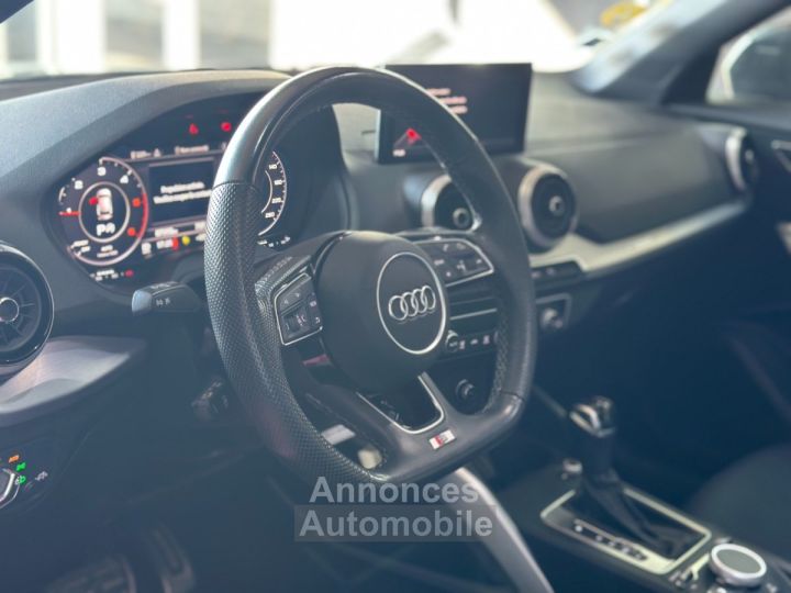 Audi Q2 S Line 30 TDi 116 ch S tronic 7 - Toit ouvrant - Volant méplat - Radar AV AR - 38